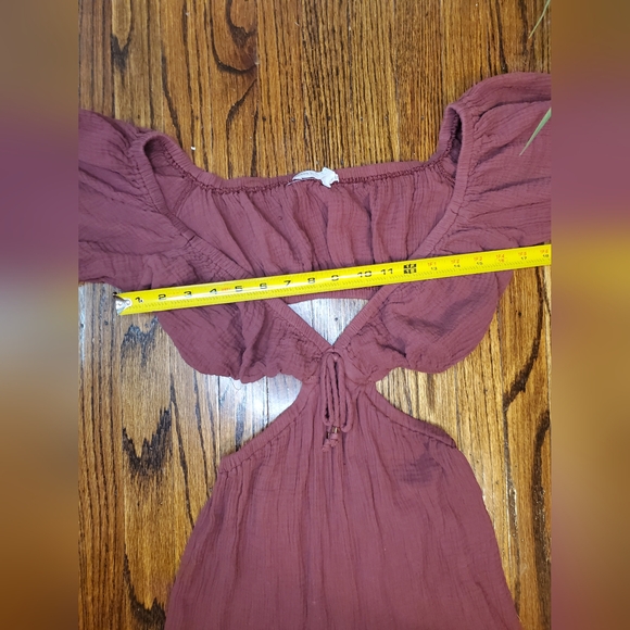 Anthropologie By Astr The Label Gauze Cut Out Jumpsuit - Picture 9 of 11